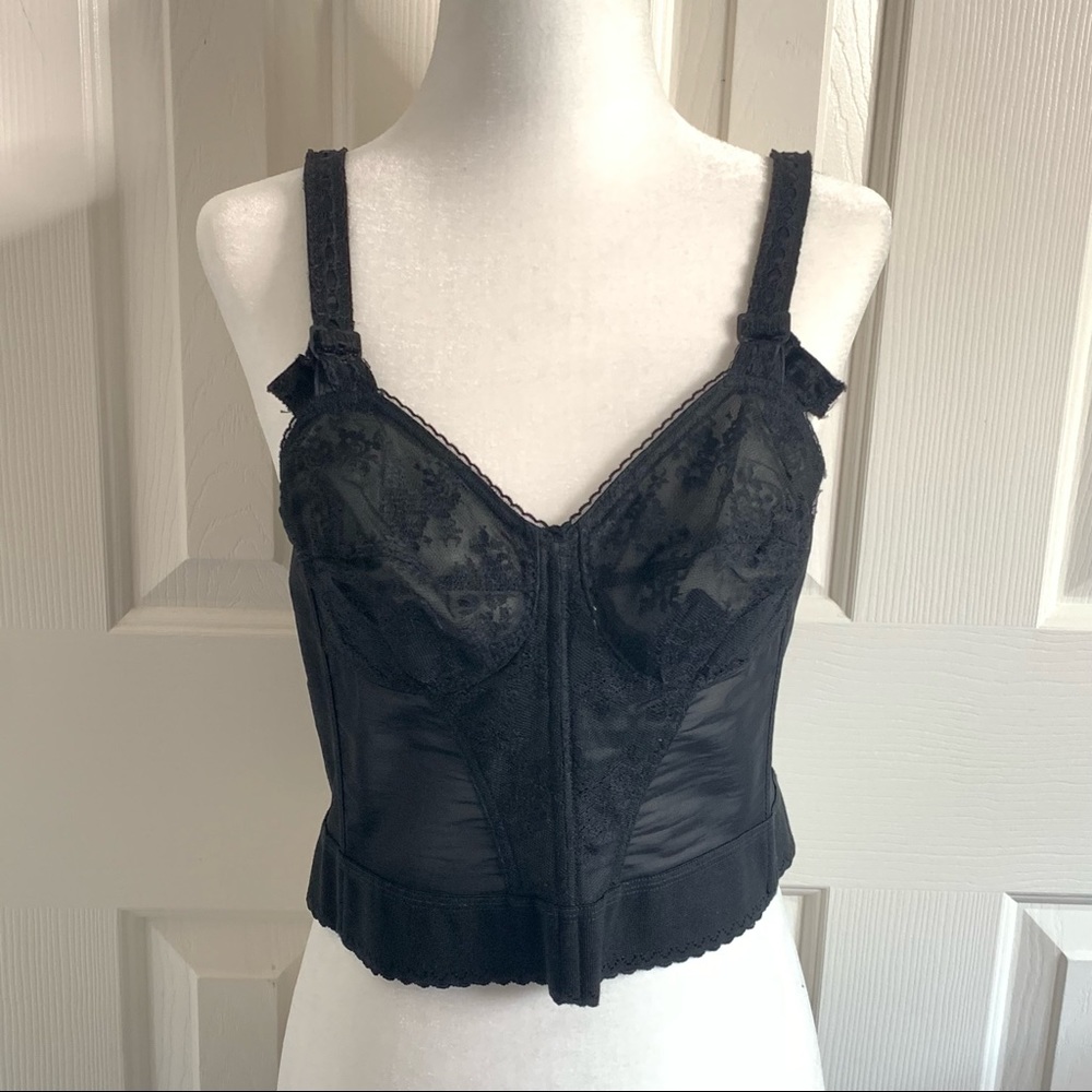 1960s Charmode Lace Corset Bustier - Picture 12 of 13